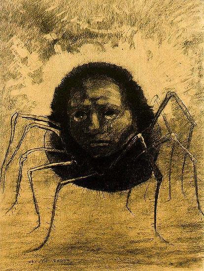 Odilon Redon The Crying Spider china oil painting image